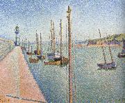 Paul Signac masts portrieux opus oil painting on canvas